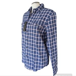 NWT Banana Republic women's luxe flannel shirt size small
